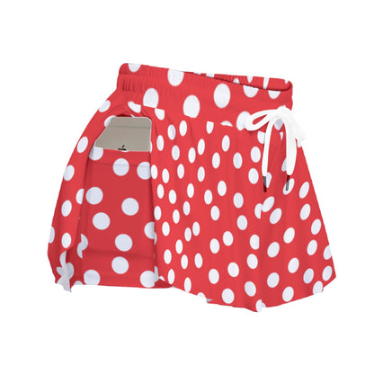 Dots Women's Sport Skorts With Pocket