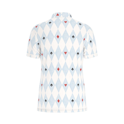 Alice Suited Men's Stretch Collar Polo Shirt
