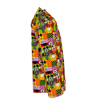 Trick or Treat Friends Men's Hooded Zipper Jacket