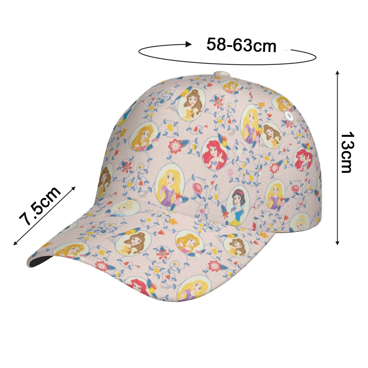 Floral Princess Cap