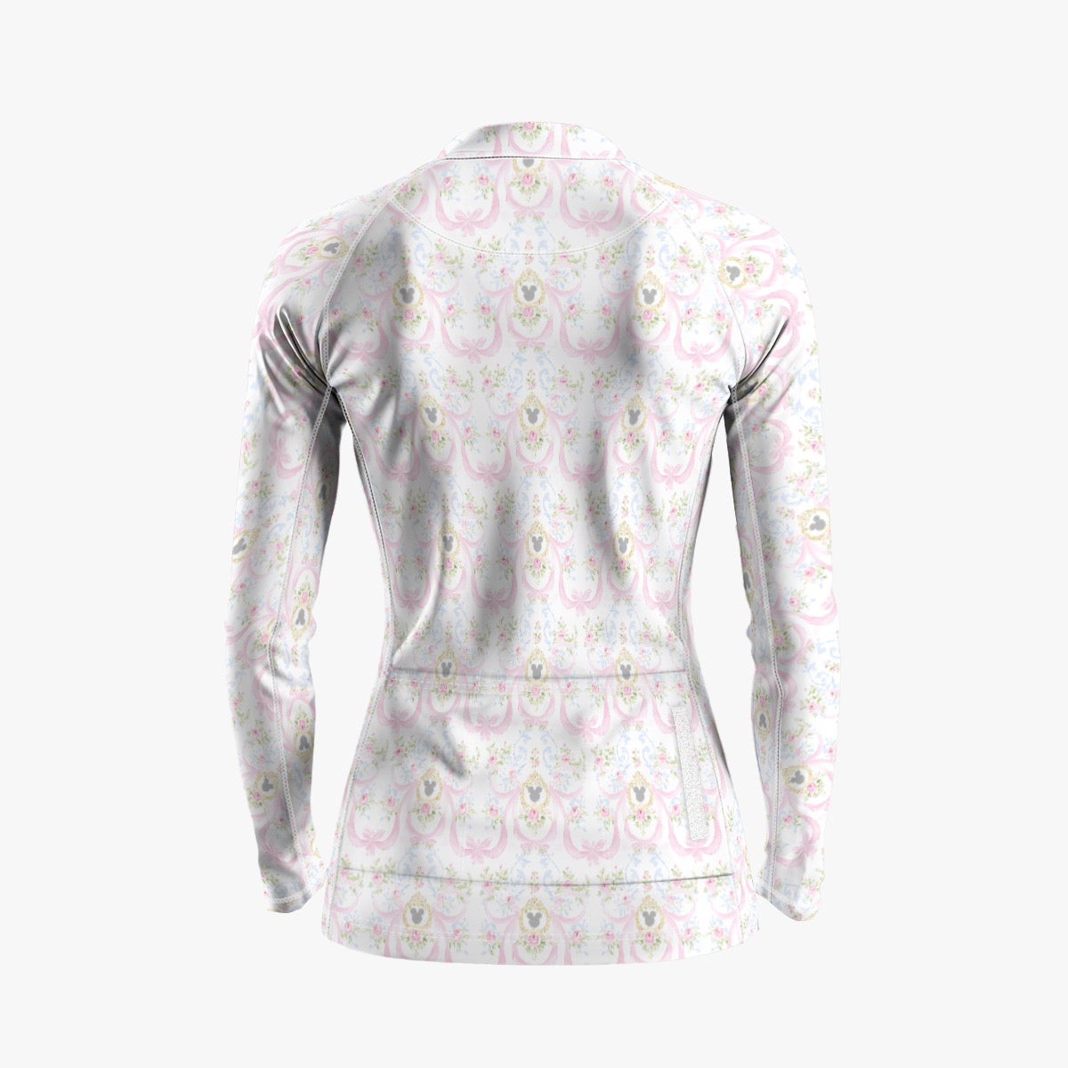 Grandmillenial Garland Raglan Women's Cycling Jersey With Long-Sleeve