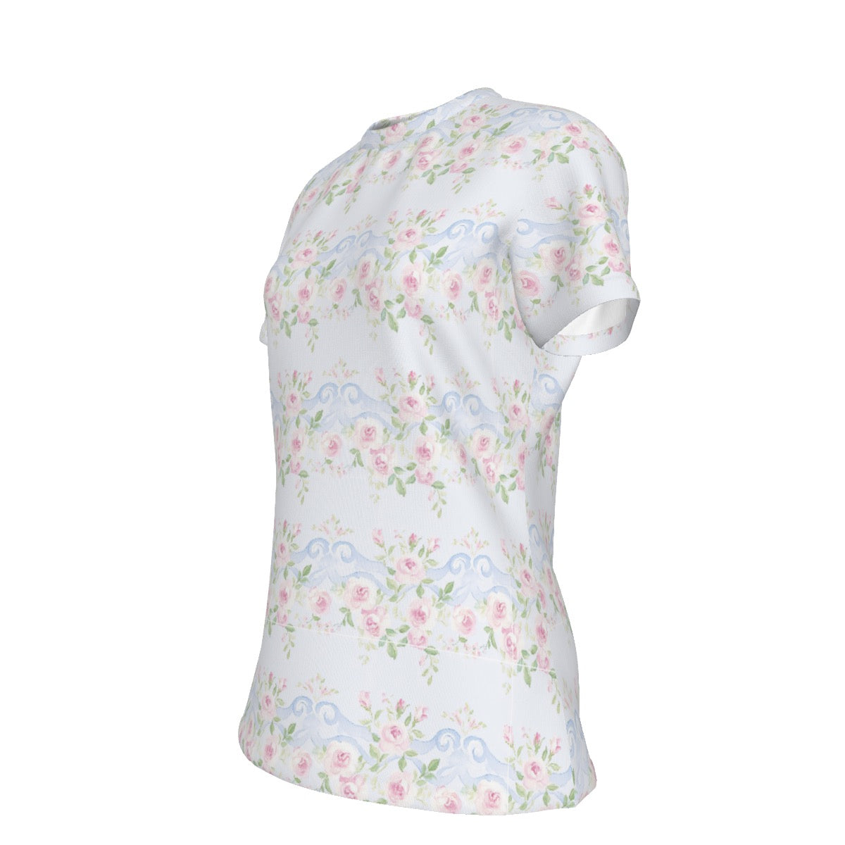 Grandmillenial Rose Women's Round T-Shirt