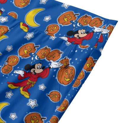 Pumpkin Sorcerer Women's Yoga Pants