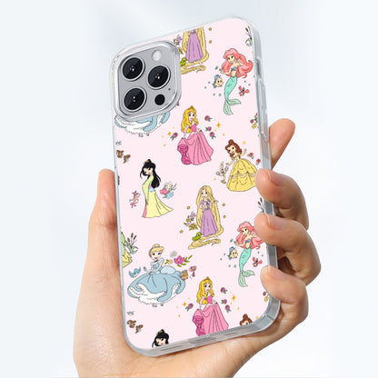 Princess iPhone 14 15 Series Mobile Phone Case