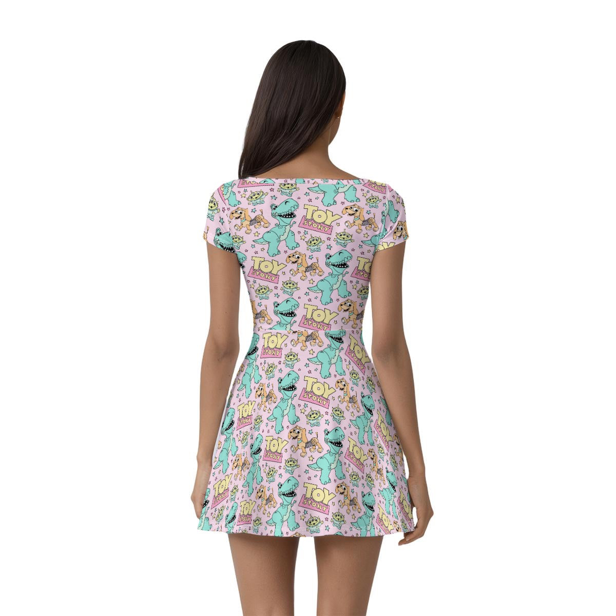 Pink Toys Women’s Athletic Dress With Built‑In Shorts