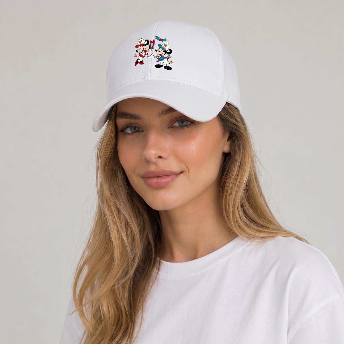 Festive Sailors Curved Brim Baseball Cap