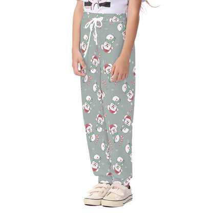 Snowman MM Kid's Casual Pants