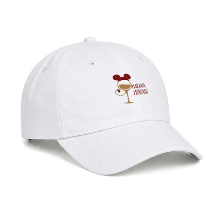 Hakuna Moscato Embroidery Soft-Crown Flat Cap