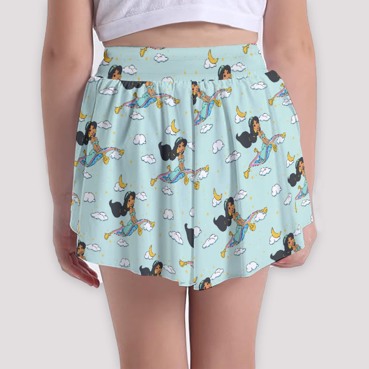 Arabian Nights [smaller print] Girls' Sports Culottes