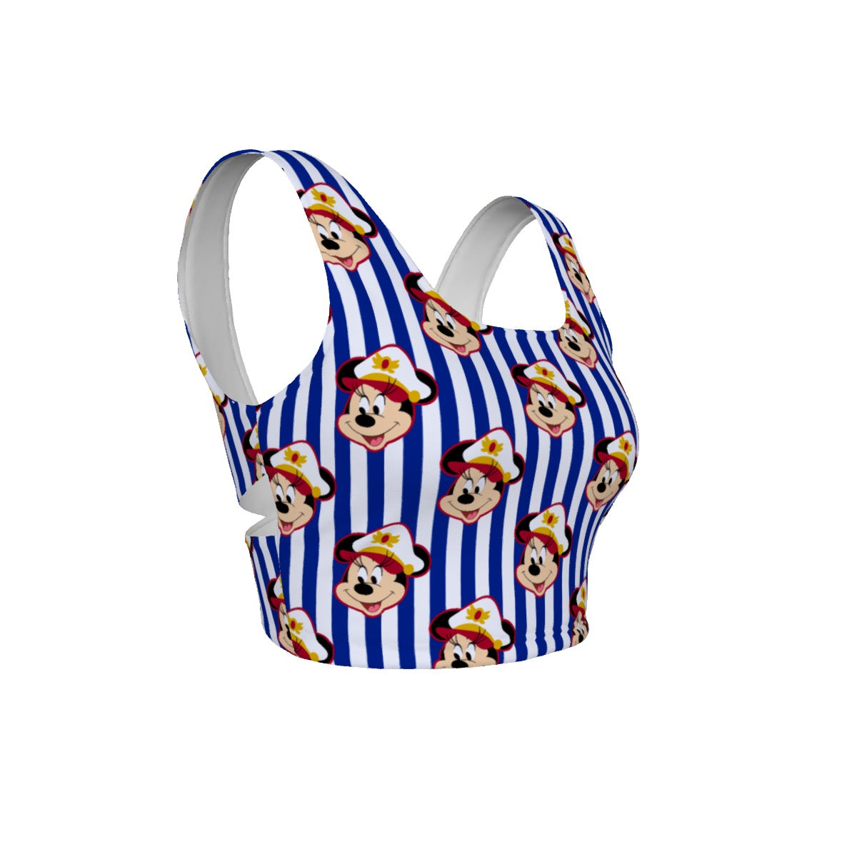 Sailor Minnie Women's Back Cross Sports Bra
