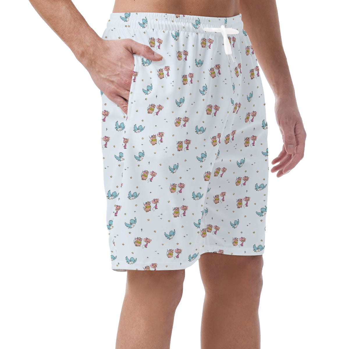 Cindy’s Small Friends Men's Casual Shorts