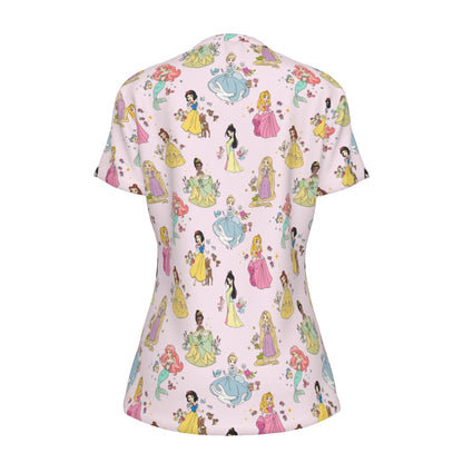 Princess Women's Round T-Shirt|210GSM