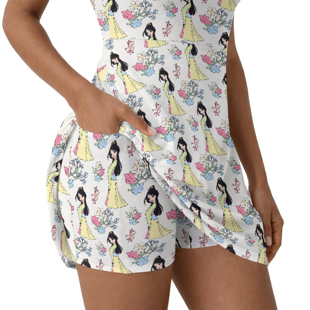 The Honorable Princess Women’s Athletic Dress With Built‑In Shorts
