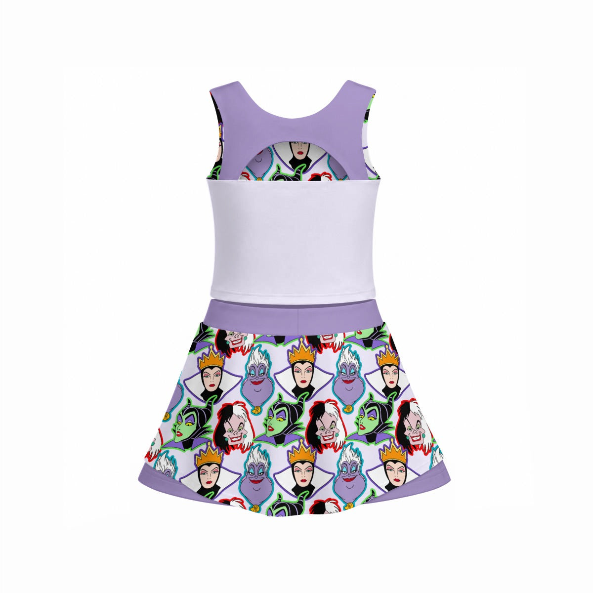 Evil Villains Women's Sports Tank & Skort Set