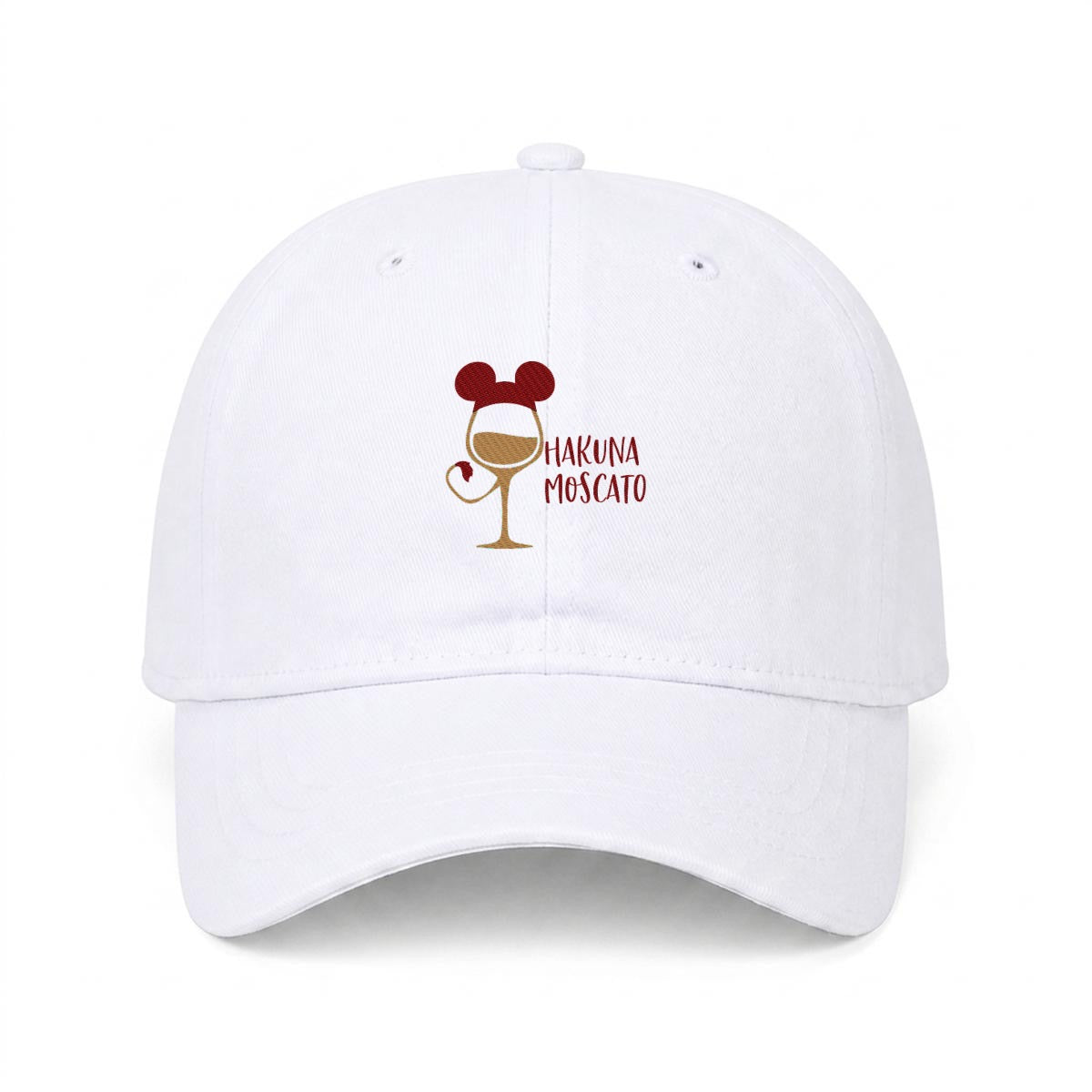 Hakuna Moscato Embroidery Soft-Crown Flat Cap