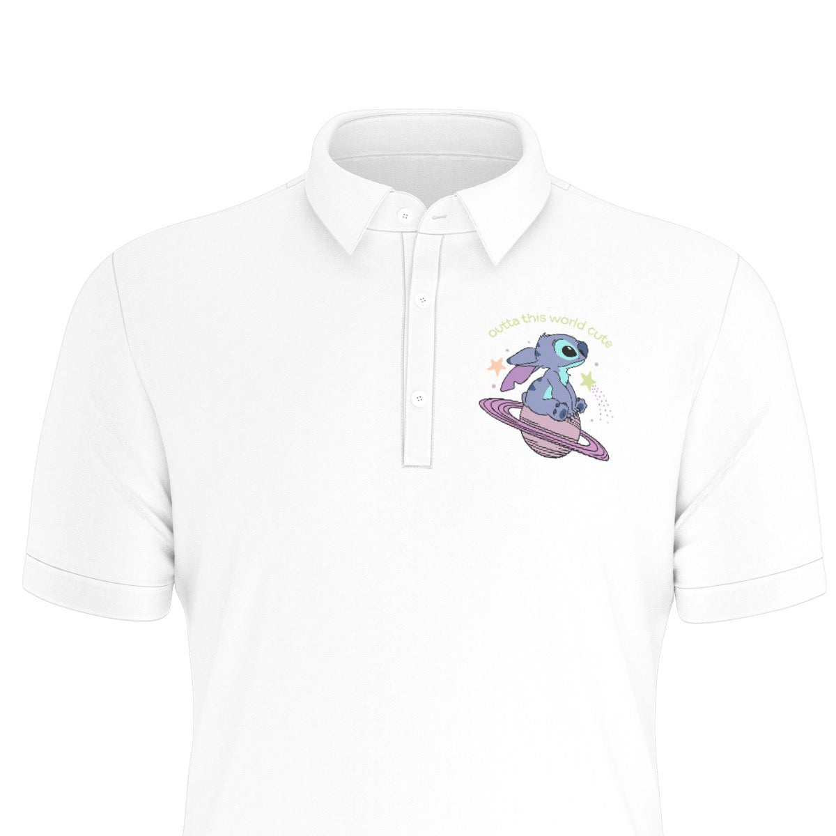 Alien Men's Stretch Collar Polo Shirt