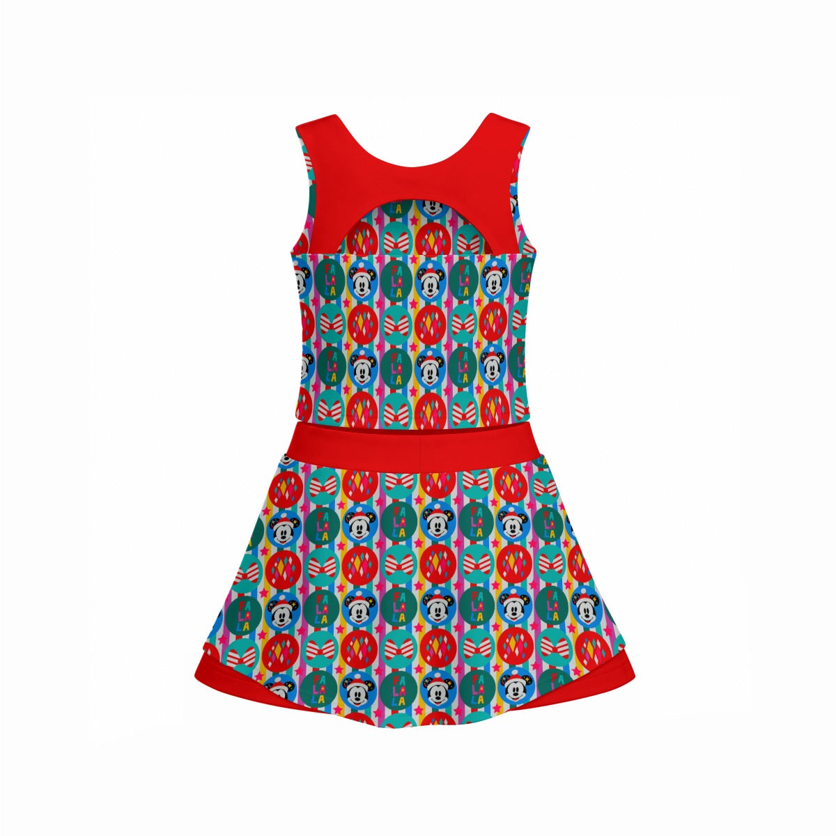 Christmas Icons Women's Sports Tank & Skort Set
