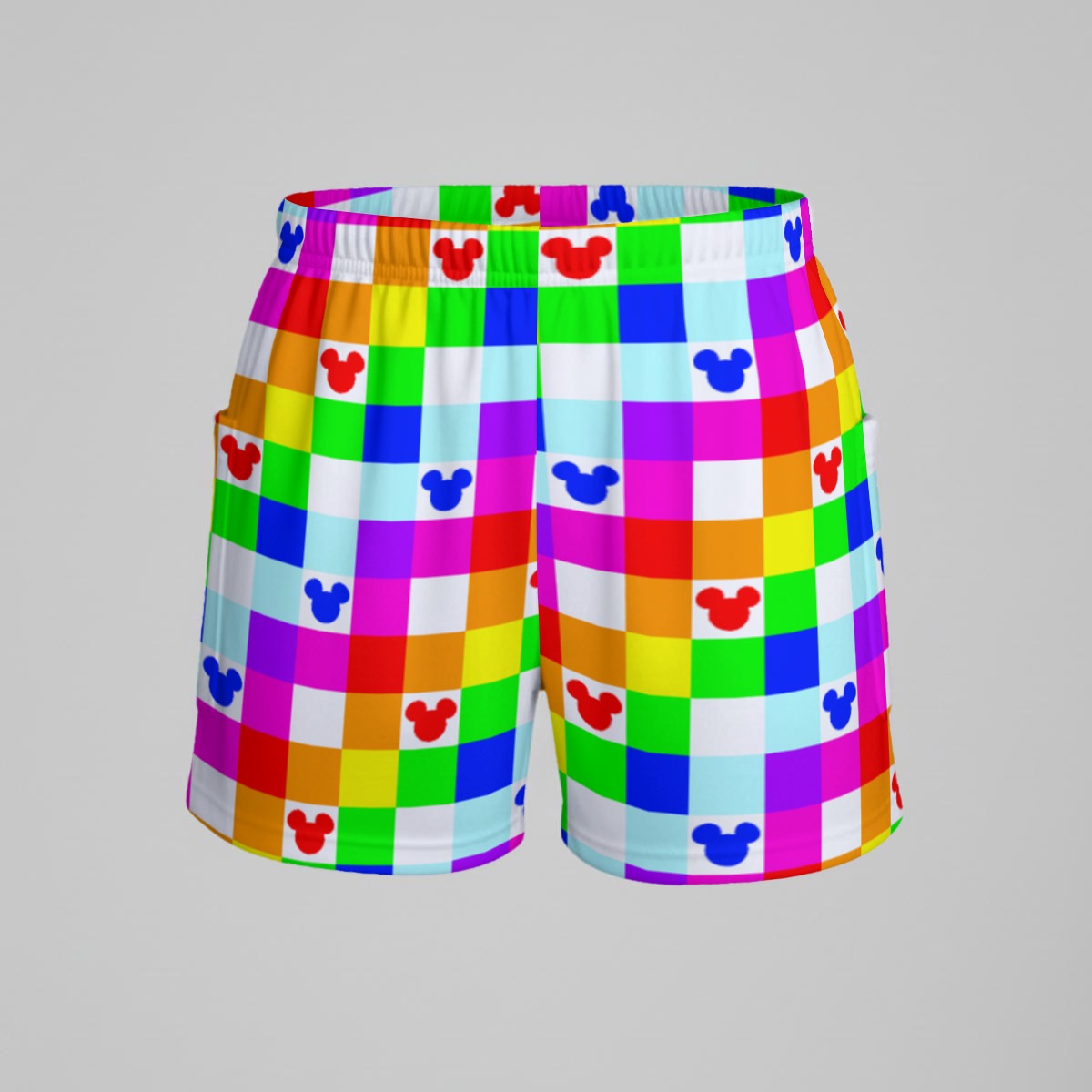 Neon Gingham MM Women’s Sports Dress Set