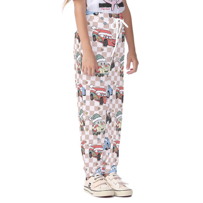 Christmas Cars Kid's Casual Pants