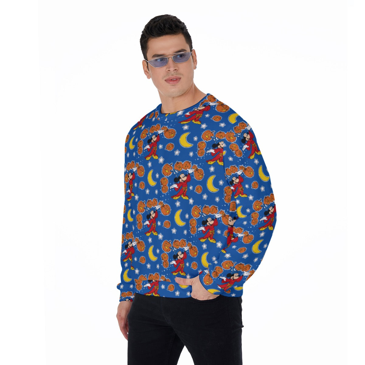 Pumpkin Sorcerer Men's Sweater