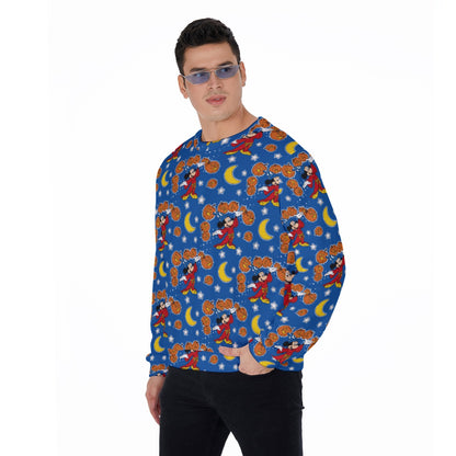 Pumpkin Sorcerer Men's Sweater