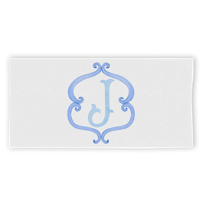 J Monogram Towel