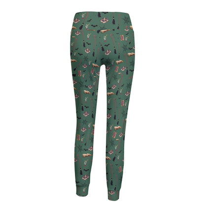Green Wizard Women's Yoga Pants