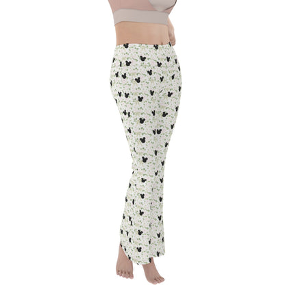 Garden Floral Women's Flare Yoga Pants
