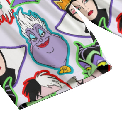 Evil Villains Women's T-shirt Set With Short Sleeve