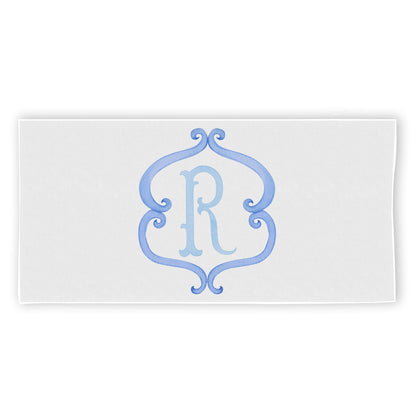 R Monogram Towel