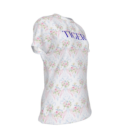 Grandmillenial Tigers Women's Round T-Shirt|210GSM