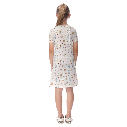 Alice Kid's Short Sleeve Dress