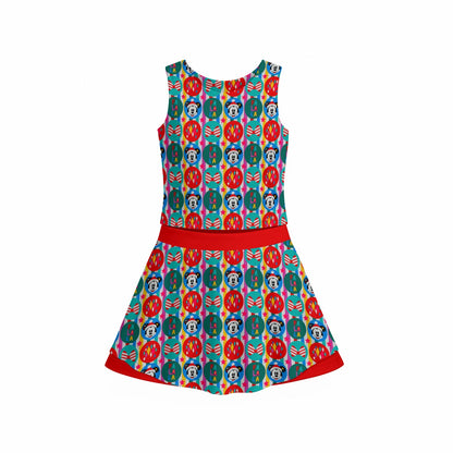 Christmas Icons Women's Sports Tank & Skort Set