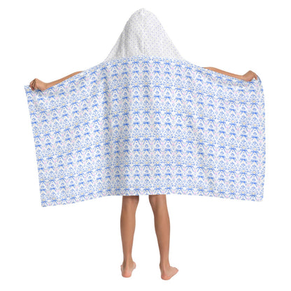 Charlotte Kids Hooded Towel Poncho