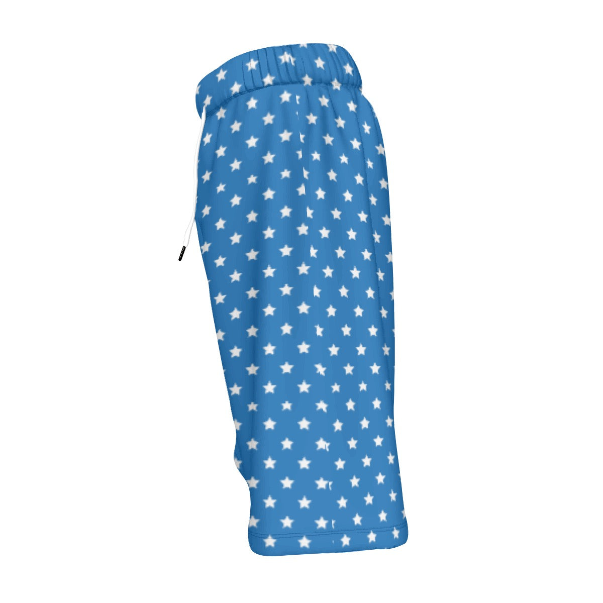 Patriotic Stars Men‘s Beach Shorts With Lining
