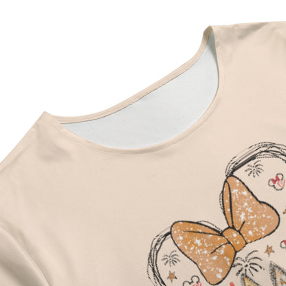 Cookie Castle Women's T-shirt Set With Short Sleeve
