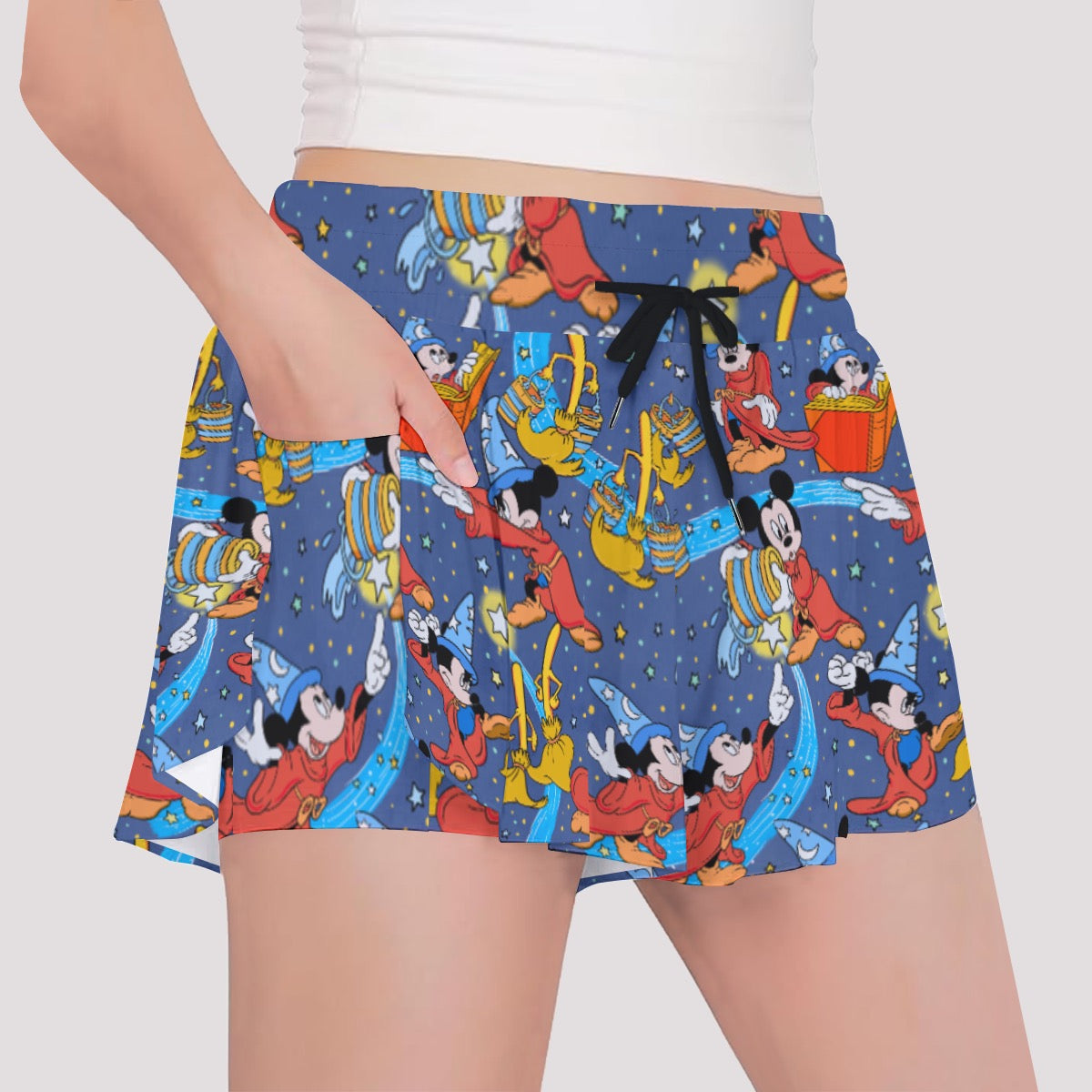 Sorcerer in Action Girls' Sports Culottes