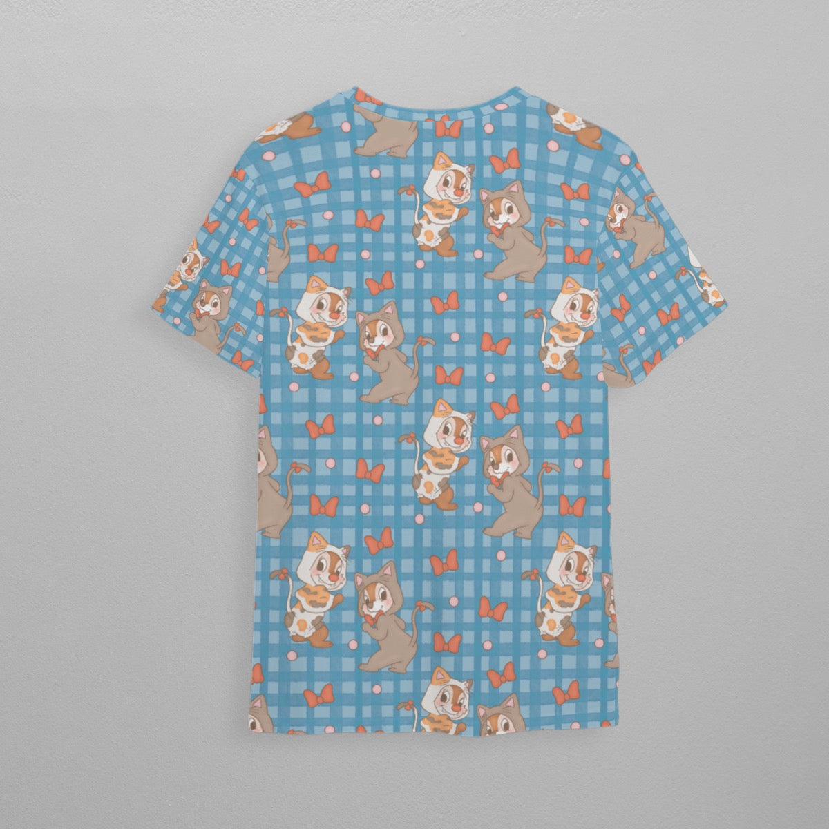 Chipmunks Dressed as Kitties Children's Athletic T-Shirt