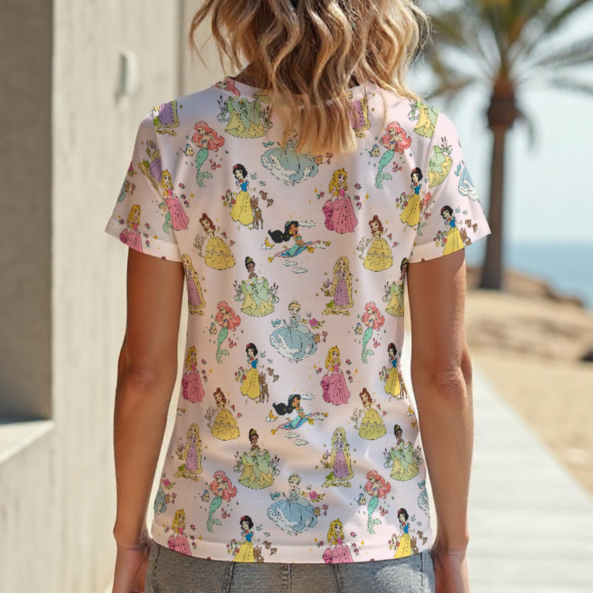 Princess Women‘s V-neck T-Shirt