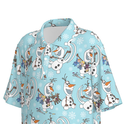 Snowman Making Friends Boys’ Polo Collar Jersey