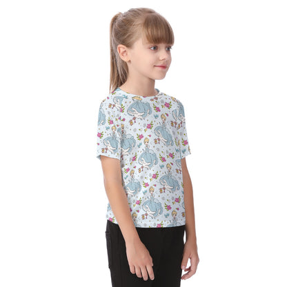 Cindy Kid's Raglan Sleeve T-shirt