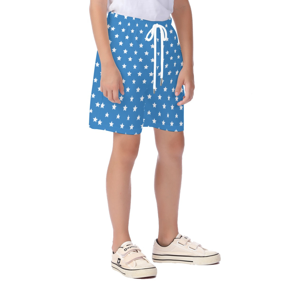Patriotic Stars Kid's Beach Shorts