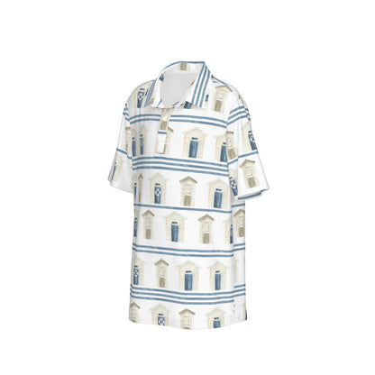 Striped Beach Houses Boy’s Polo Collar Jersey |210GSM