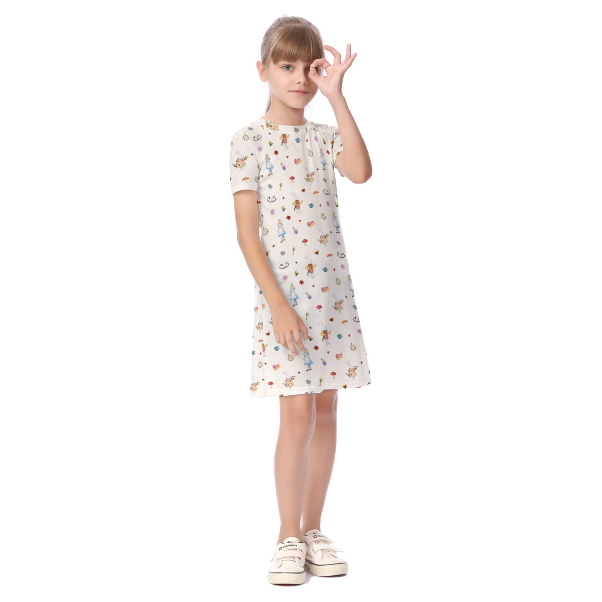Alice Kid's Short Sleeve Dress