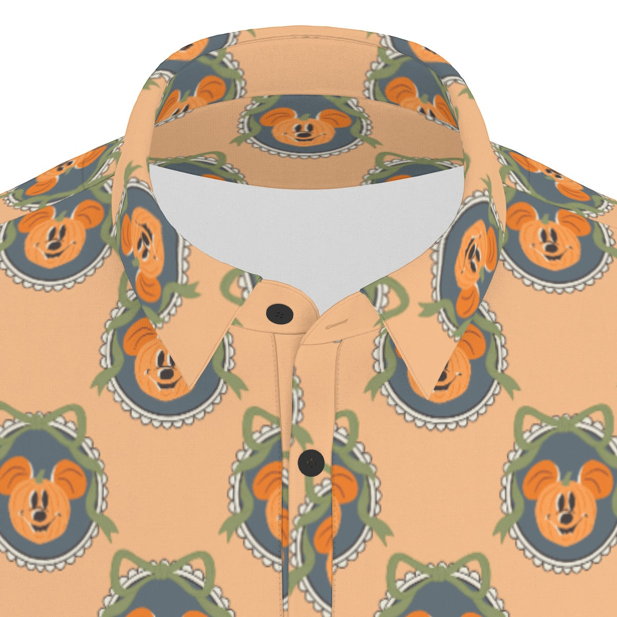 Pumpkin MM Trellis [orange] Men's Stretch Collar Polo Shirt