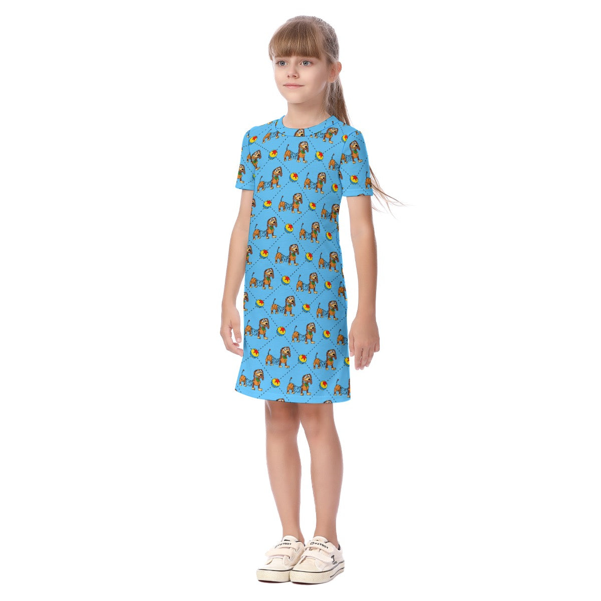 Slinky Kid's Short Sleeve Dress