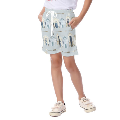 Beach Houses & Oars Kid's Beach Shorts