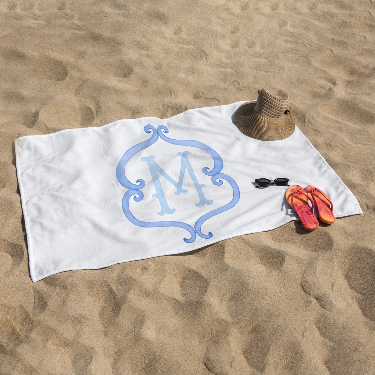 M Monogram Towel