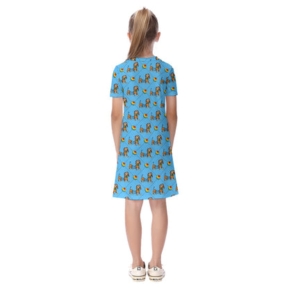 Slinky Kid's Short Sleeve Dress
