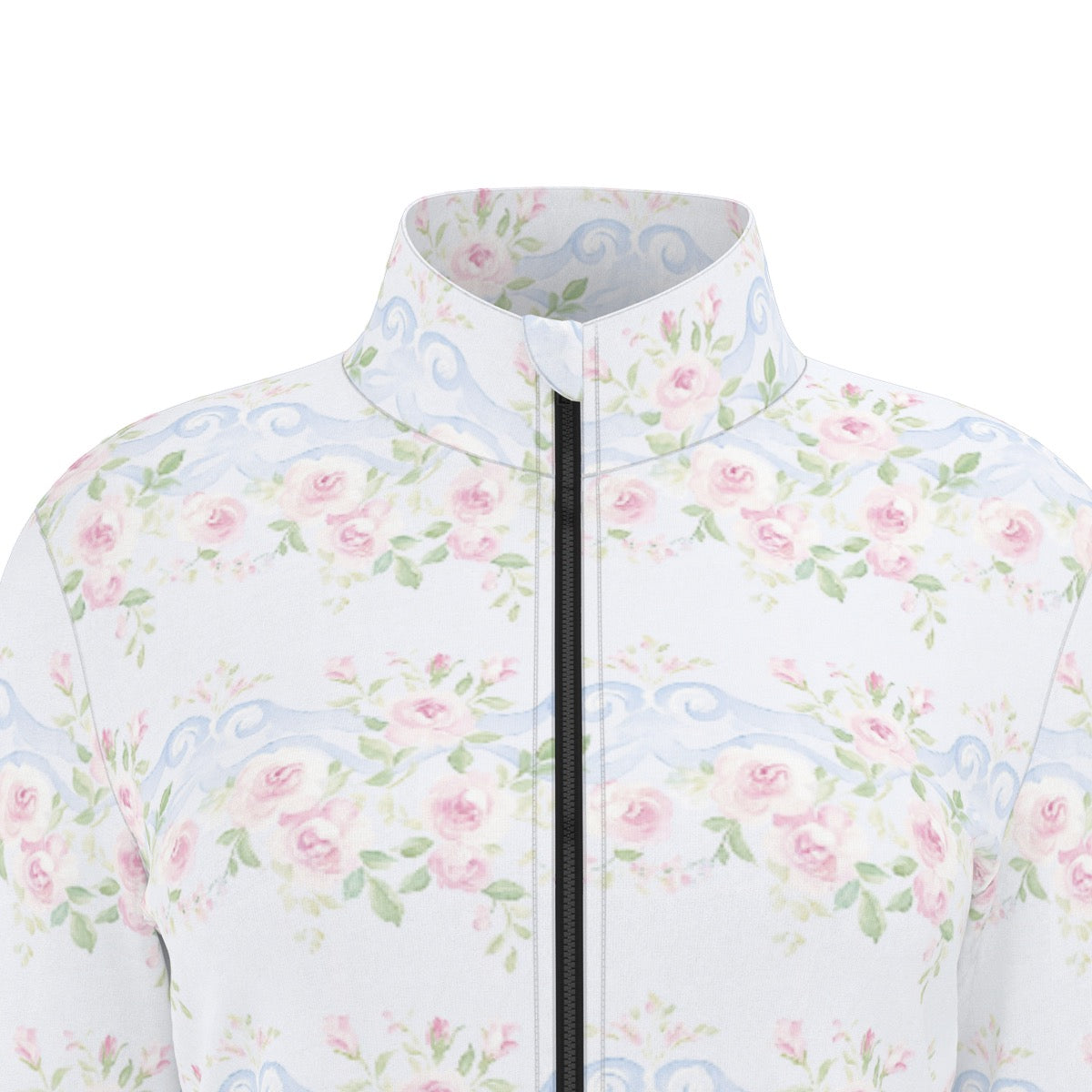 Grandmillenial Roses Women's Long Sleeve Thumbhole Jacket